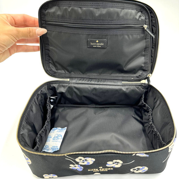 NWOT Kate Spade Chelsea Nylon Travel Cosmetic Bag - Picture 5 of 9